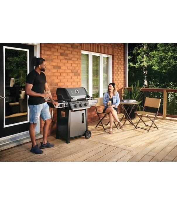 Napoleon Napoleon - Freestyle 365, 3 hoofdbranders, met SIZZLE ZONE zijbr. en deur, graphite