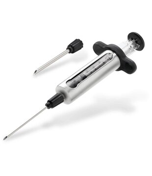 Napoleon - RVS marinade injectiespuit inclusief 2 naalden