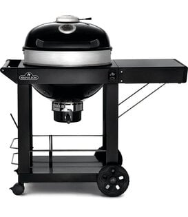 Napoleon - PRO22 mobiele houtskoolbarbecue Ø57 cm, zwart