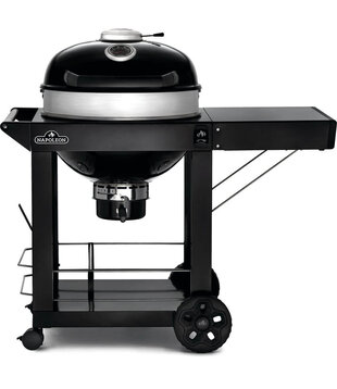 Napoleon - PRO22 mobiele houtskoolbarbecue Ø57 cm, zwart