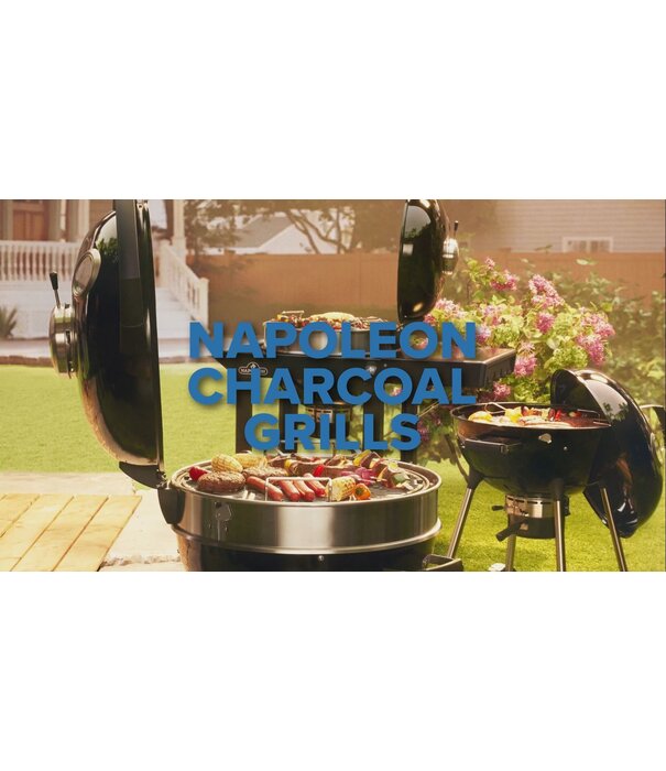 Napoleon Napoleon - PRO22 mobiele houtskoolbarbecue Ø57 cm, zwart