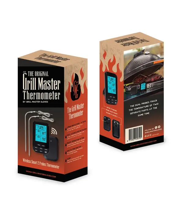 Grill Master Gloves Grill Master Gloves - Grill Master Thermometer
