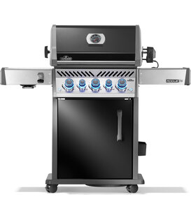 Napoleon - Rogue PRO-S 425, met SIZZLE ZONE zijbrander en achterbrander, zwart, incl. draaispit