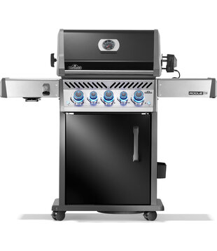 Napoleon - Rogue PRO-S 425, met SIZZLE ZONE zijbrander en achterbrander, zwart, incl. draaispit