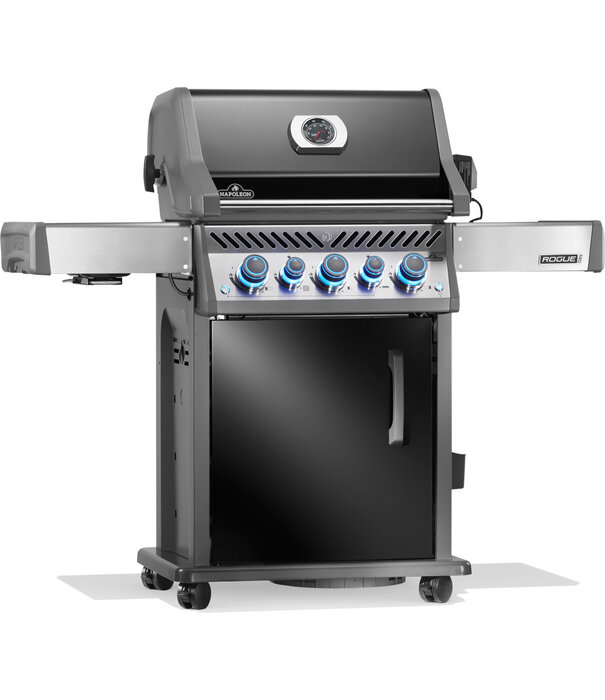 Napoleon Napoleon - Rogue PRO-S 425, met SIZZLE ZONE zijbrander en achterbrander, zwart, incl. draaispit