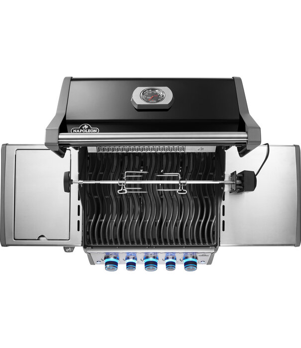 Napoleon Napoleon - Rogue® PRO-S 425, met gietijzeren roosters, zwart, incl. draaispit