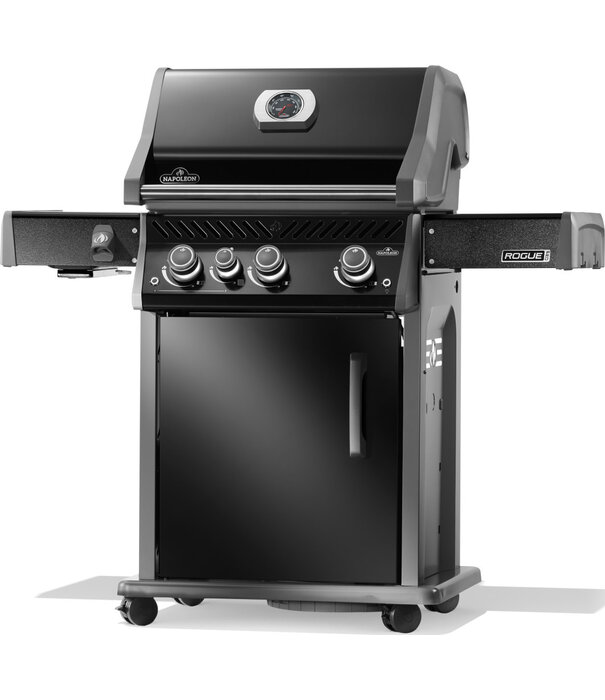 Napoleon Napoleon - Rogue PRO 425, met SIZZLE ZONE zijbrander, zwart