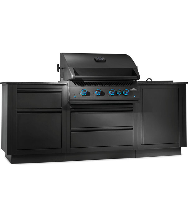 Napoleon Napoleon - Oasis Compact mat zwart met BIG32- 1 en inbouw SIZZLEZONE