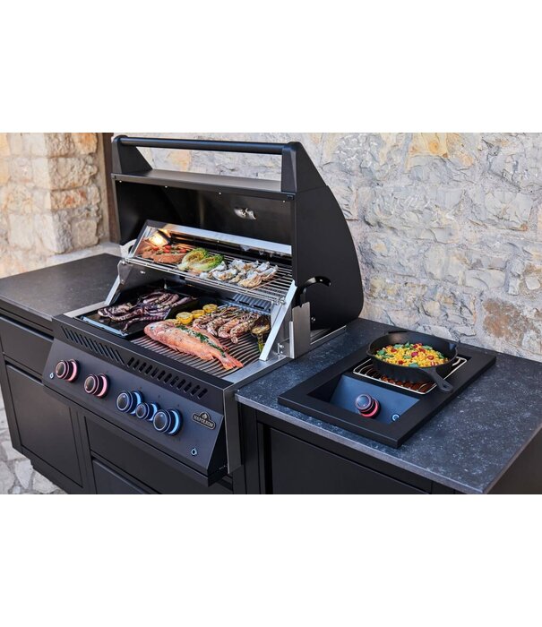 Napoleon Napoleon - Oasis Compact mat zwart met BIG32- 1 en inbouw SIZZLEZONE