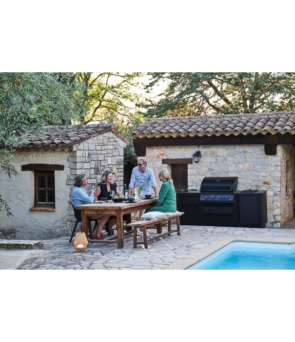 Napoleon Napoleon - Oasis Compact 105, mat zwart, met BIG32-1 en inbouw SIZZLEZONE