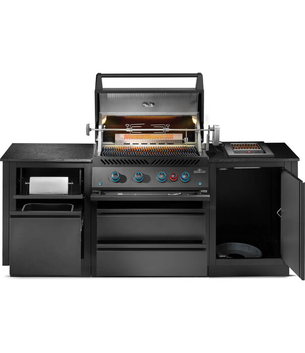 Napoleon Napoleon - Oasis Compact mat zwart met BIG32- 1 en inbouw SIZZLEZONE