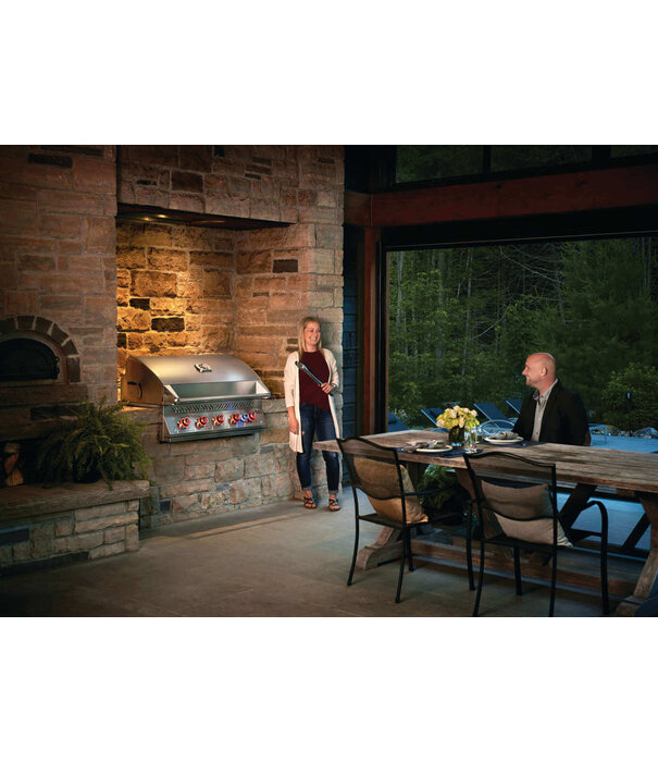 Napoleon Napoleon - 700-Serie 38", inbouwgrill, RVS, incl. draaispit