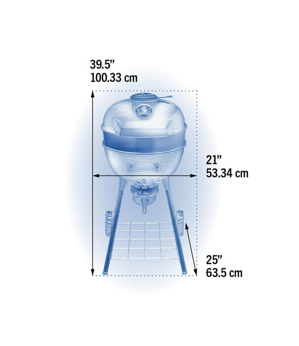 Napoleon Napoleon - PRO houtskool kettle, Ø47cm