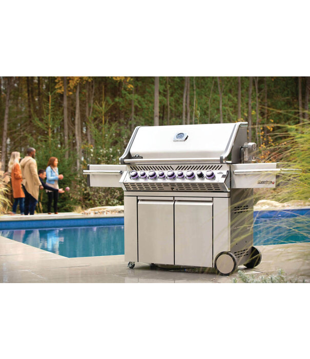 Napoleon Napoleon - Prestige PRO 665, RVS, aardgas, incl. draaispit