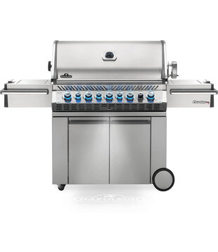 Napoleon - Prestige PRO 665, RVS, aardgas, incl. draaispit