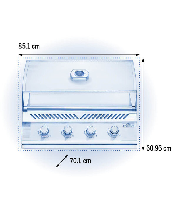 Napoleon Napoleon - 500-Series 32", RVS, inbouw