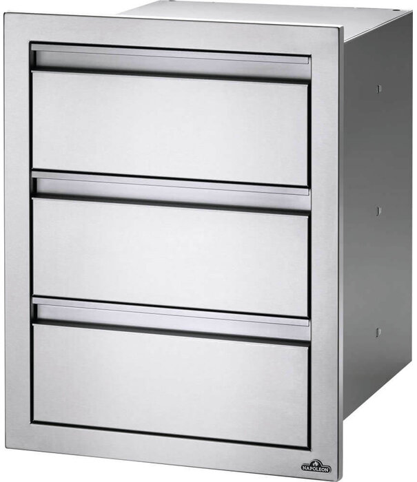 Napoleon Napoleon - Driedubbele kleine inbouw laden (55x71 cm)