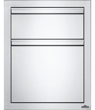 Napoleon - Inbouw afvalkast & keukenrolhouder (55x71 cm)