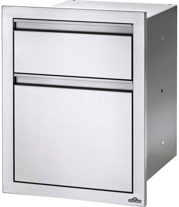 Napoleon Napoleon - Inbouw afvalkast & keukenrolhouder (55x71 cm)