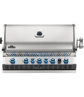 Prestige Pro 665, RVS, inbouw, aardgas, incl. draaispit