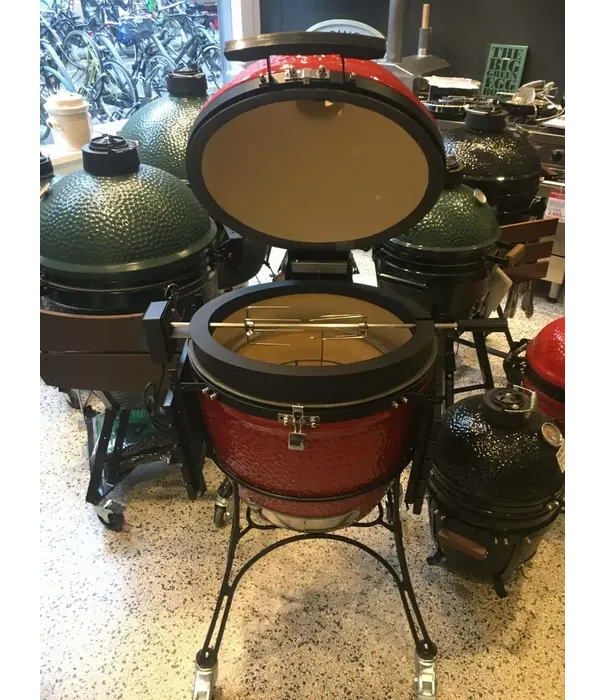 The Spit on Fire The Spit on Fire - Compact Rotisserie (16 inch, BGE Minimax, Joe Junior, Bastard Compact, 16" kamado's)