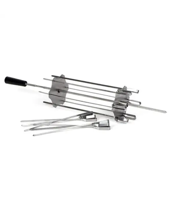 The Spit on Fire The Spit on Fire - Spiessenset (Korte spiesen passen ook op kamado's Medium)