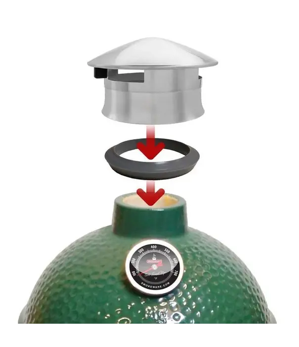 Smokeware Smokeware - Hi Temp Cap Adapter BGE Small / MiniMax & KJ Joe Jr.