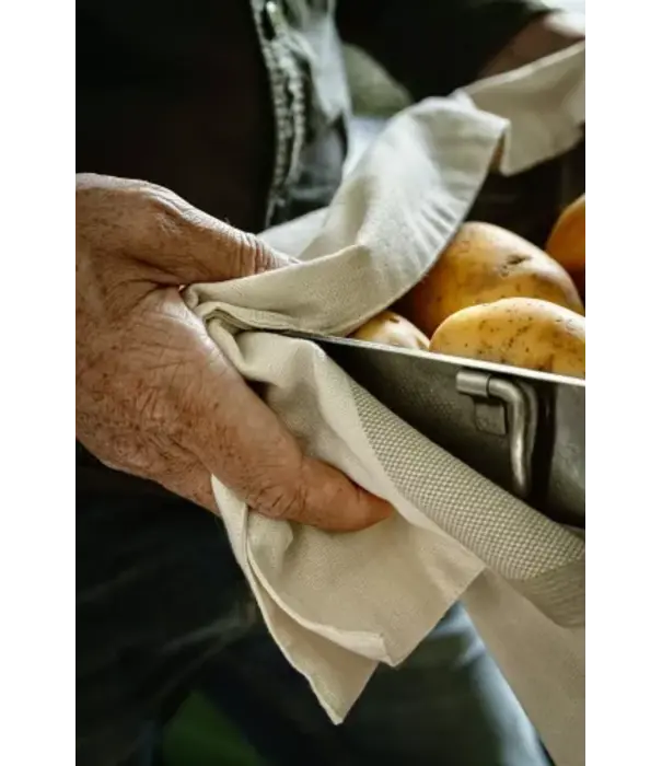 Dirty Jack Dirty Jack - Ecru met beige-kleurige baan