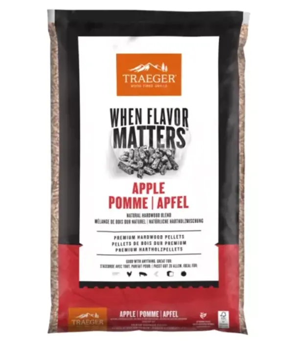 Traeger Traeger - Apple Pellets 9kg (Nieuw)