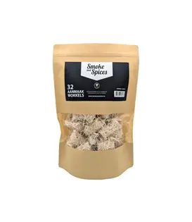 Smoke and Spices - Aanmaakwokkels 32 stuks (zak)