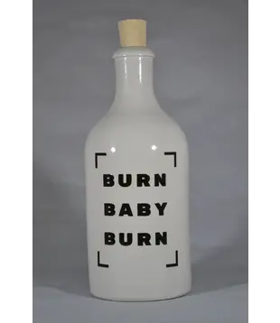 Fles Keramiek - Burn Baby Burn - 500ml