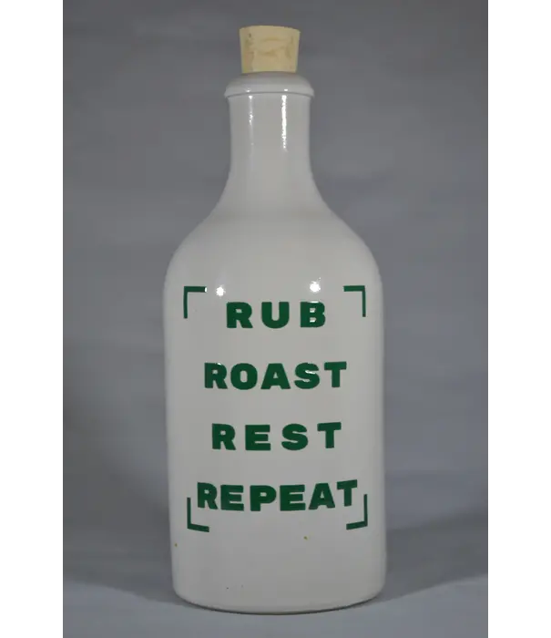 Menu'tje Marechal Fles Keramiek - Rub Roast Rest Repeat - 500ml