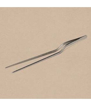 Best Charcoal - Pincet - Gebogen - Large
