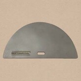 Best Charcoal - RVS Griddle - Halvemaanvormig - Compact