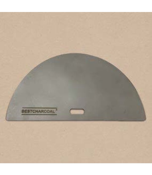 Best Charcoal Best Charcoal - RVS Griddle - Halvemaanvormig - Compact