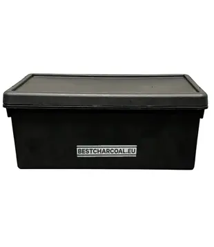 Best Charcoal - Bewaarbox Laag (36 liter)