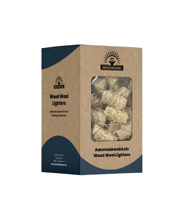 Best Charcoal Best Charcoal - Aanmaakwokkels 1kg - 100% FSC