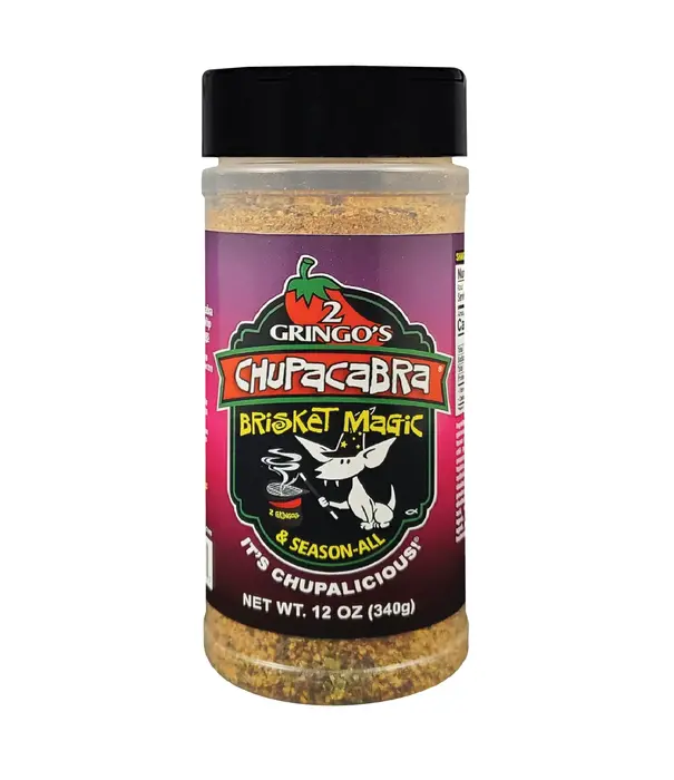 2 Gringos Chupacabra 2 Gringos Chupacabra - Brisket Magic (& Season-All) (12oz/340 gram)