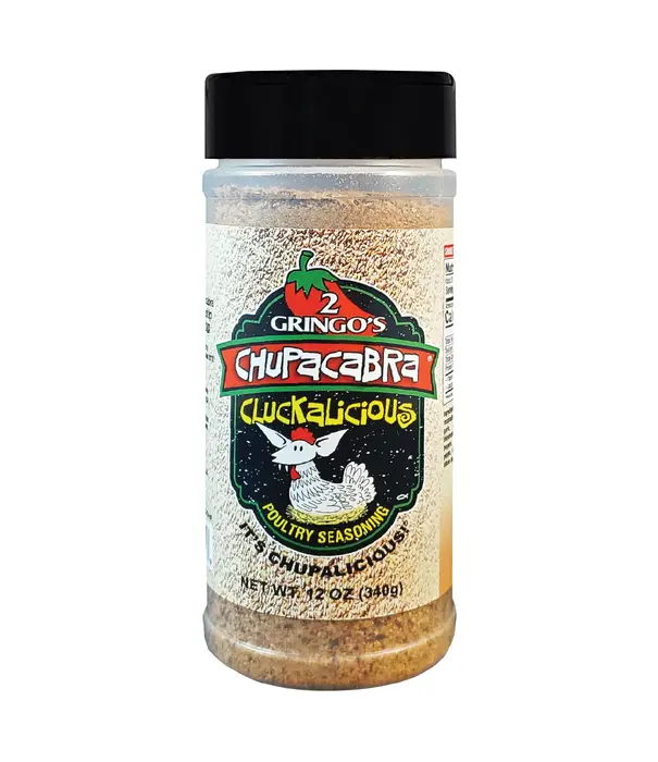 2 Gringos Chupacabra 2 Gringos Chupacabra - Cluckalicious (Poultry Seasoning) (12oz/340 gram)