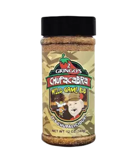 2 Gringos Chupacabra - Wild Game Rub (12oz/340 gram)
