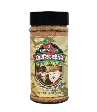 2 Gringos Chupacabra - Wild Game Rub (12oz/340 gram)