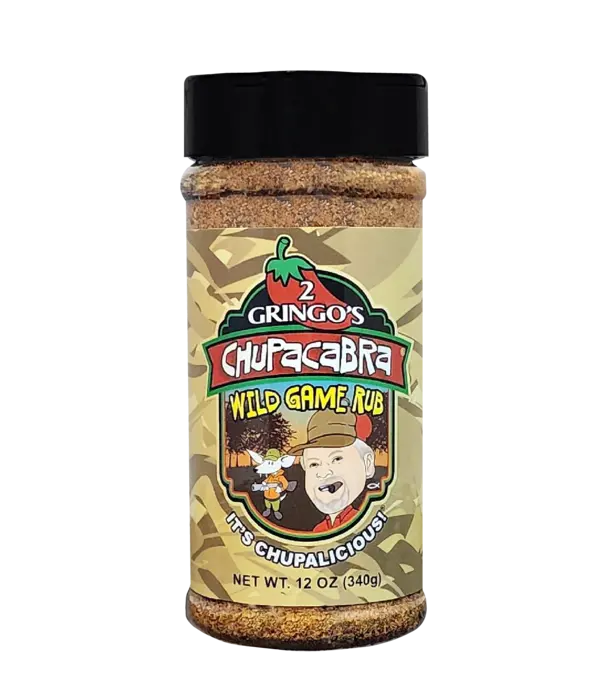2 Gringos Chupacabra 2 Gringos Chupacabra - Wild Game Rub (12oz/340 gram)