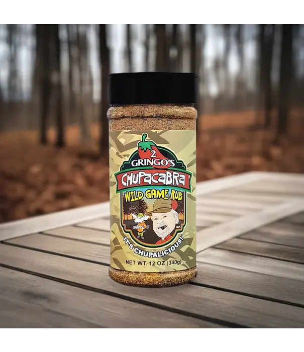 2 Gringos Chupacabra 2 Gringos Chupacabra - Wild Game Rub (12oz/340 gram)