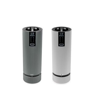 Peugeot - Duo Line Elektrisch (Set Peper- en Zoutmolen, Zwart en Grijs, 15 cm)