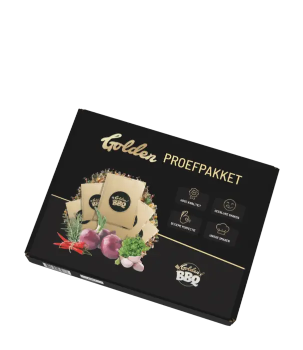 Golden BBQ Golden BBQ - Proefpakket Rubs  (Giftset, 7x zakje 30-35 gram assorti)