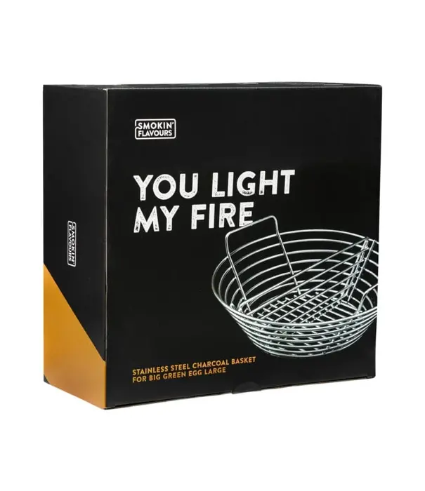 Smokin' Flavours Smokin' Flavours - Houtskoolmandje BGE L