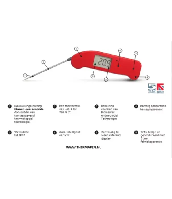 Thermapen Thermapen ONE - Roze