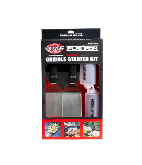 Char-Griller Char-Griller® - Flat Iron™ - Griddle Starter Kit (Nieuw)