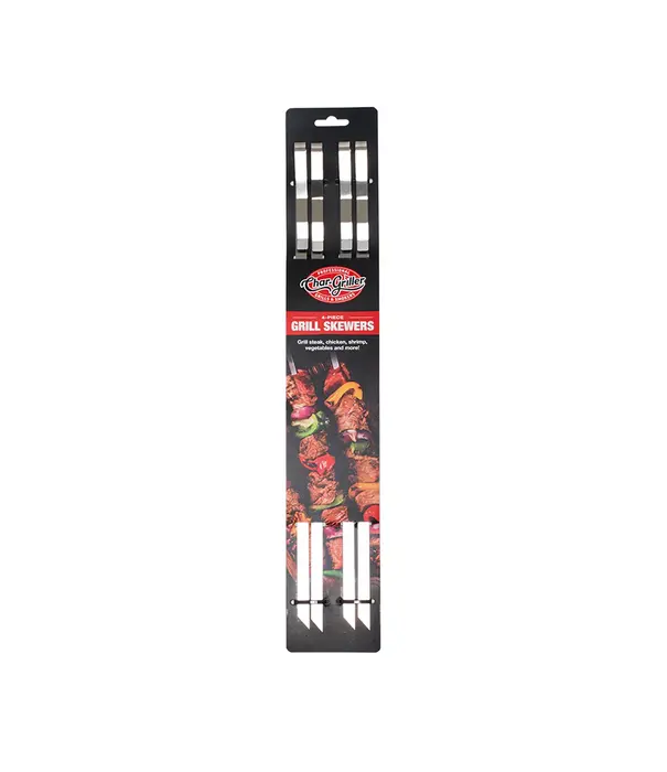 Char-Griller Char-Griller® - 4PC Skewers (Spiezen, set 4 stuks) (Nieuw)