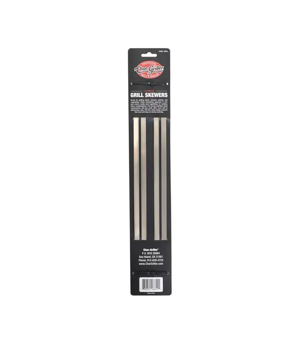 Char-Griller Char-Griller® - 4PC Skewers (Spiezen, set 4 stuks) (Nieuw)